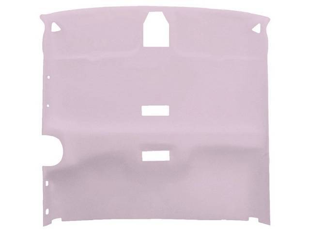 BOARD, Headliner, uncovered, w/ overhead console, ABS-Plastic repro