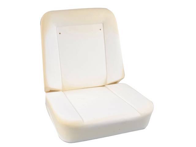 Molded Bucket Seat Foam, restoration quality reproduction