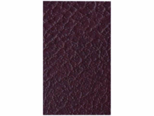 UPHOLSTERY, BENCH, MADRID GRAIN VINYL, ALL ONE COLOR MAROON