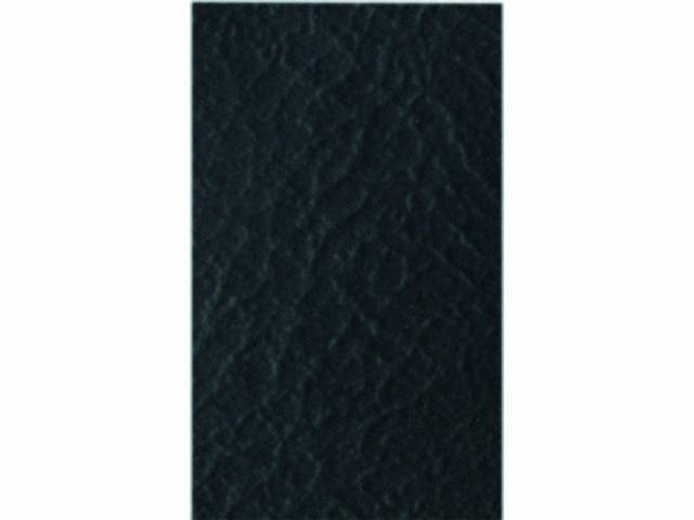 UPHOLSTERY, BENCH, STANDARD CAB, FRONT BENCH SEAT, BLACK PLEATED 60/40 STYLE, REAR, VINYL