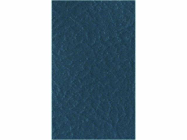 UPHOLSTERY, BENCH, STANDARD CAB, FRONT BENCH SEAT, MED BLUE PLEATED 60/40 STYLE, REAR, VINYL