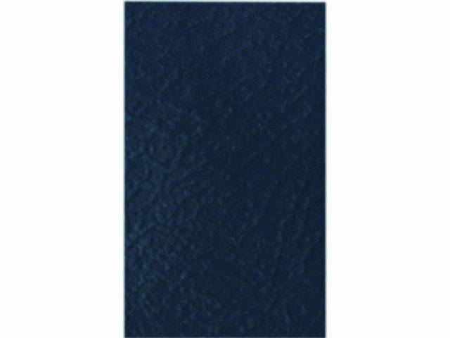 UPHOLSTERY, BENCH, STANDARD CAB, FRONT BENCH SEAT, NAVY BLUE PLEATED 60/40 STYLE, REAR, VINYL