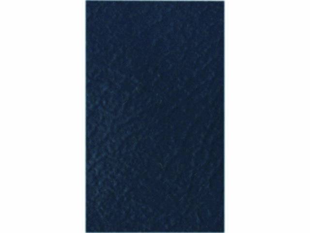 UPHOLSTERY, FULL SET, EXTENDED CAB, FRONT BUCKET SEAT AND REAR BENCH SET, VINYL, NAVY BLUE