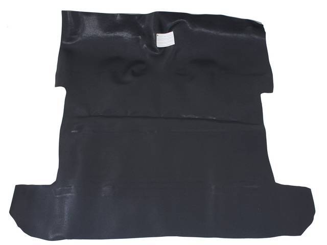 Black 1-Piece Vinyl Mat (no tunnel) w/o holes for (55-59)