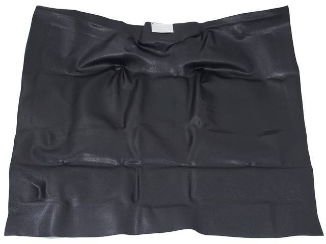 Black 1-Piece Vinyl Mat (2WD floor shift M/T) for (60-66)