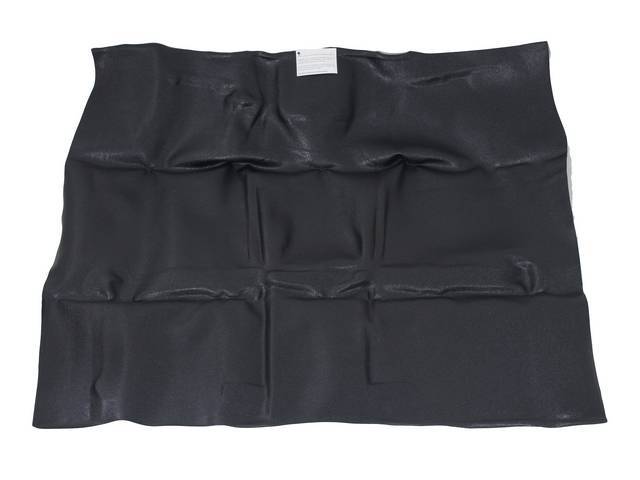 Black 1-Piece Vinyl Mat (4WD) for (60-66)
