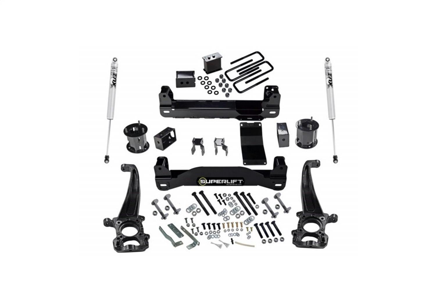 Superlift K127F 6"" Lift Kit w/ FOX Shocks - 15-20 F150 4WD