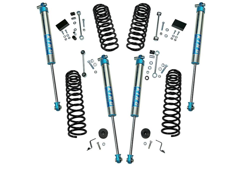 Superlift K183KG Dual Rate Coil 2.5" Lift Kit w/ KING 2.0 Shocks - 18-25 Wrangler JL - 4 door
