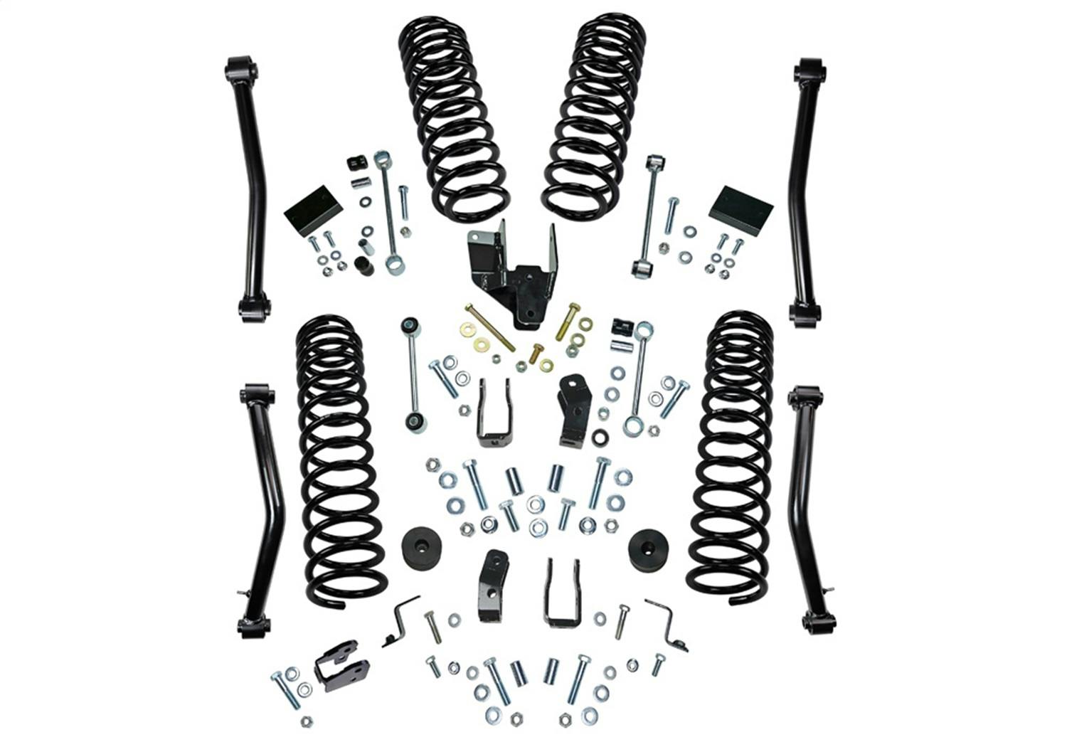 Superlift K184 4" Dual Rate Coil Lift Kit - 18-25 Wrangler JL - 4Dr