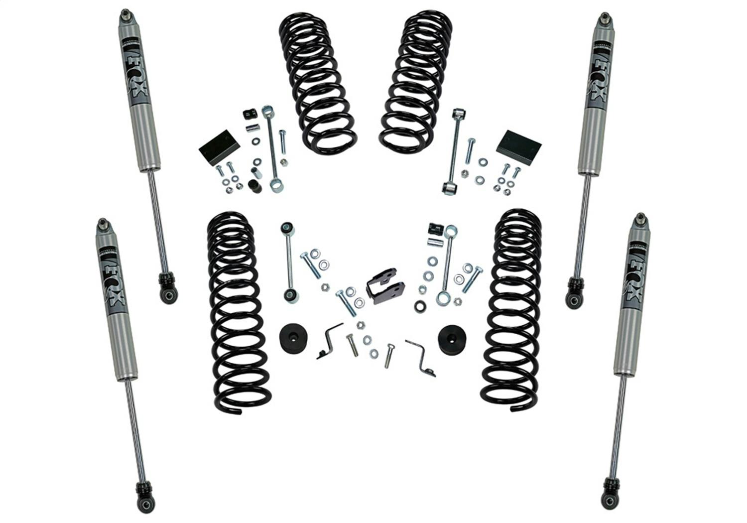 Superlift K185F 2.5" Dual Rate Coil Lift Kit w/ Fox Shocks - 18-25 Wrangler JL - 2Dr