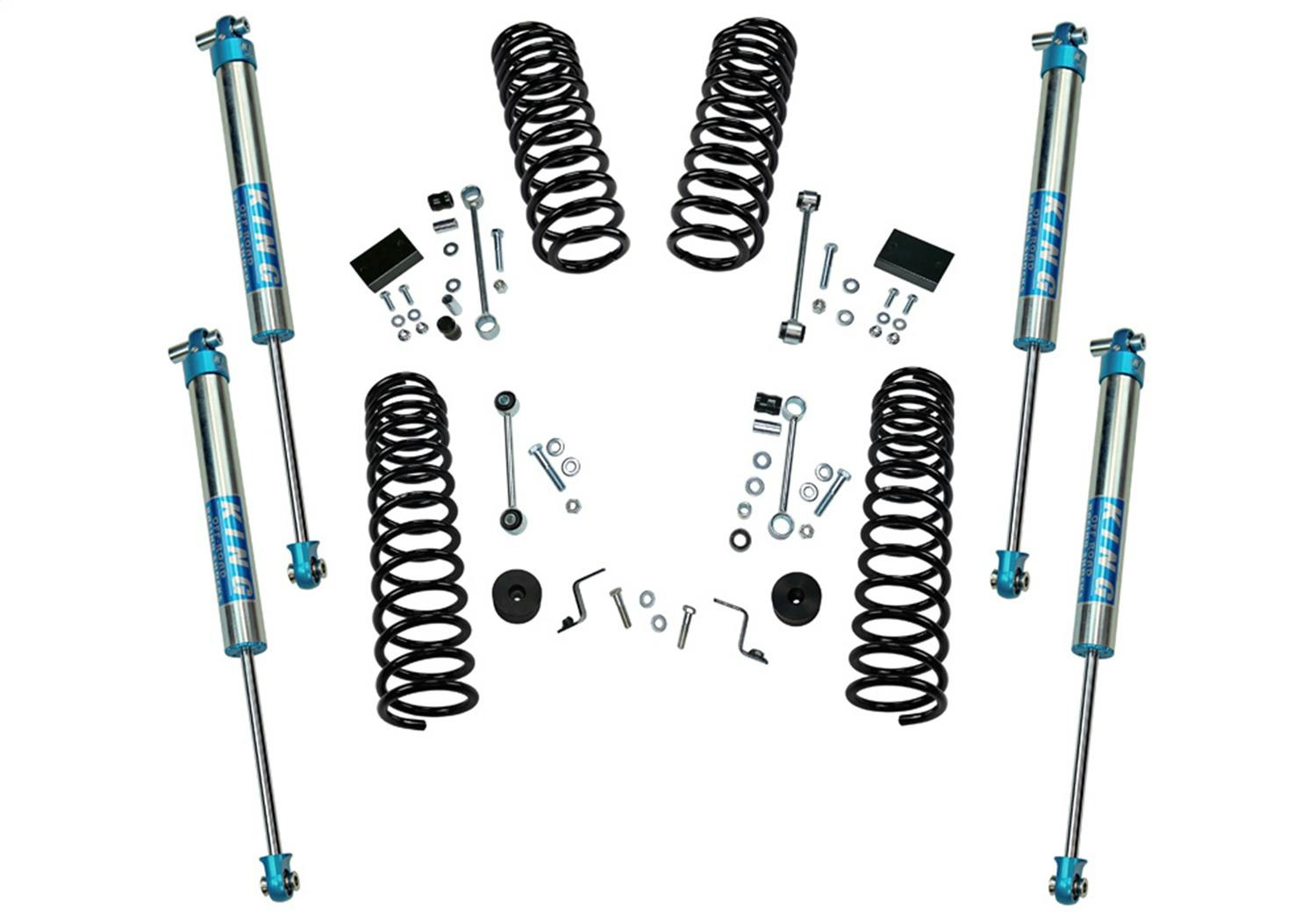 Superlift K185KG Dual Rate Coil 2.5" Lift Kit w/ KING 2.0 Shocks - 18-25 Wrangler JL - 2Dr