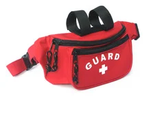 KEMP USA Hip Pack with Straps – Red – 10-119-RED
