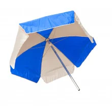 Kemp USA Panel Umbrella – Royal Blue/White