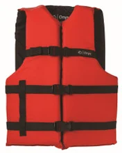 KEMP USA Red & Black All Purpose Vest – Oversided – 20-002 ADULT-RED-OVR
