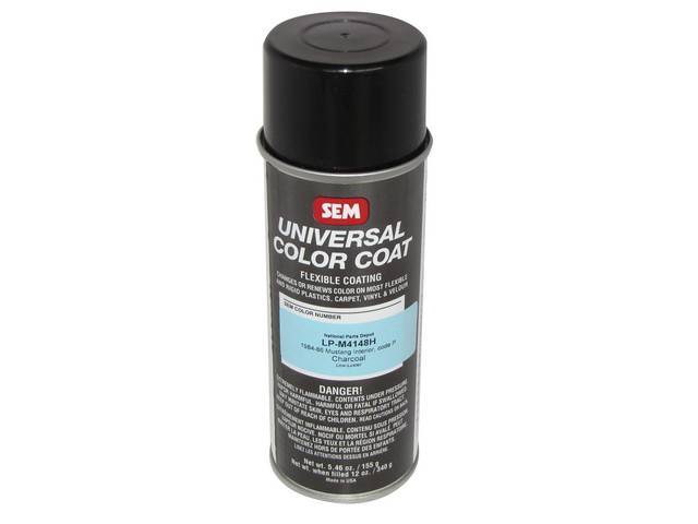 Mustang Low Luster Interior Trim Paint for (1984-1986) Charcoal Gray