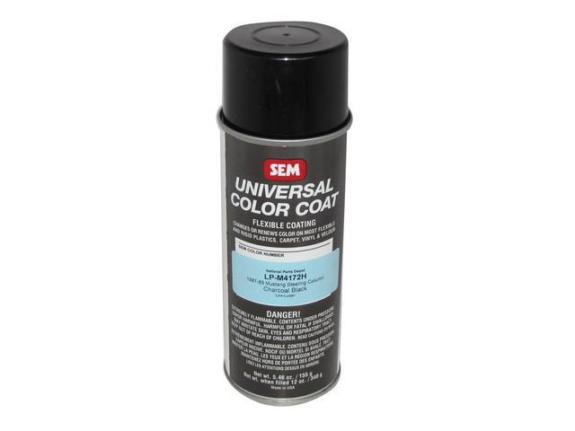 Mustang Low Luster Interior Trim Paint for (1987-1989) Charcoal Black