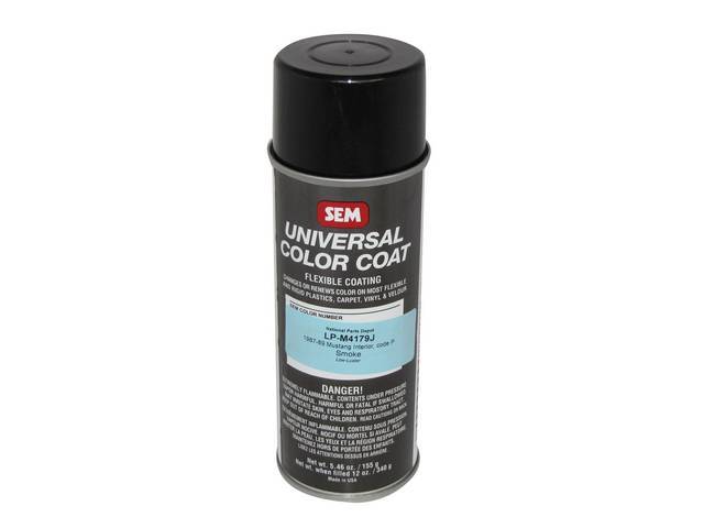 Mustang Low Luster Interior Trim Paint for (1987-1989) Smoke Gray