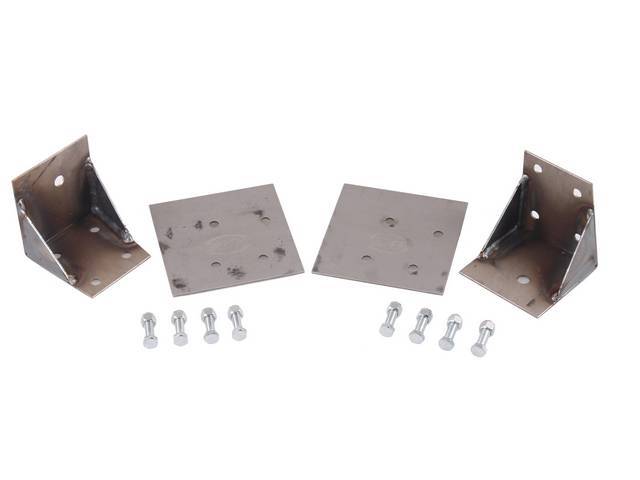 Reinforcement Kit, Rear Torque Box, Lower,Designed To Strengthen The Torque Box Area When Using Heavy Duty Rear Control Arms, For Aggressive Street And Track Use