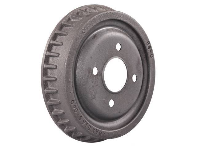 Drum, Rear, 9 Inch X 1 3/4 Inch, 4 Lug, Repro, D9zz-1126-A, E9zz-1126-A