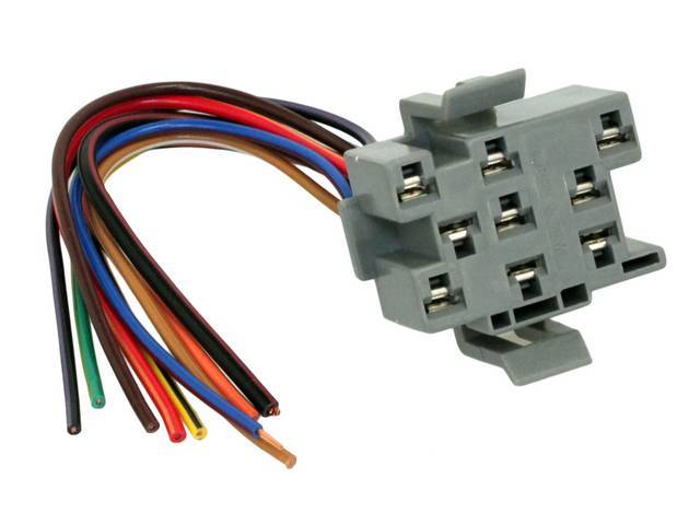 Headlight Switch Repair Harness for 79-86 & 94-04 (Good Repro)