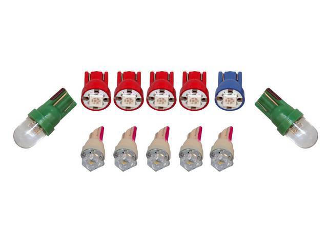Led Kit, Gauge Cluster, Extreme Series, Warm White, 5x Led Bulbs, 2-3x Brighter Than Stock Incandescent Bulbs, Less Heat