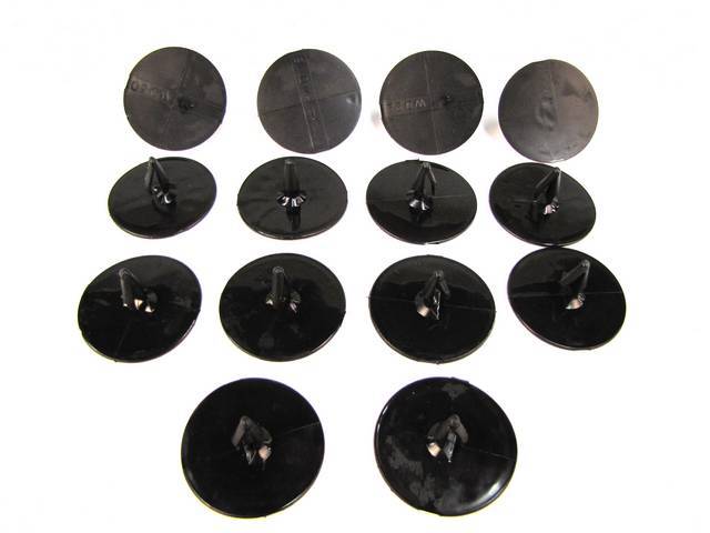 Exact Reproduction Hood Insulation Mounting Kit for 1982-93 (Large Style)
