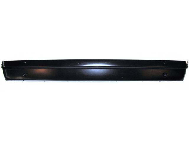 Bumper, Rear, Steel, Repro, Use 385361-S100 Plug Button To Unused Holes, Cannot Be Used W/ Aluminum Bumper, E3zz-17906-A, E7zz-17906-A