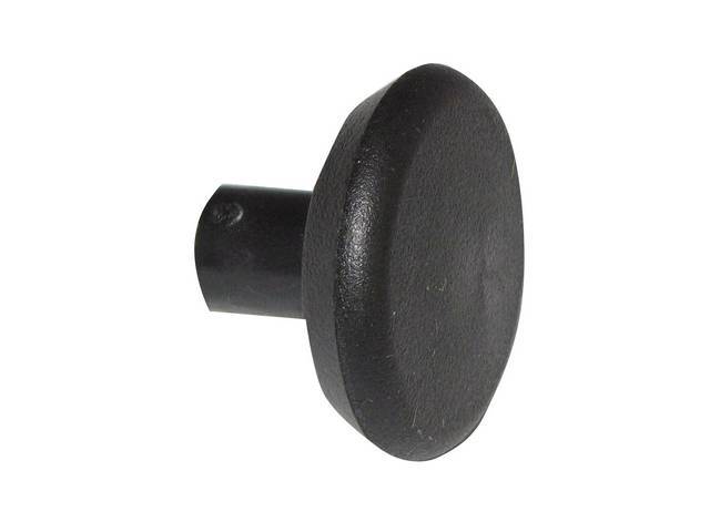Knob, Radio, Black Finish, Rh Or Lh Side, Original, E3fz-18817-A
