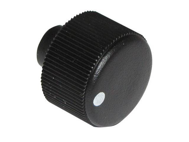 Knob, Radio, Black Finish, Rh Or Lh Side, Original, E5az-18817-A