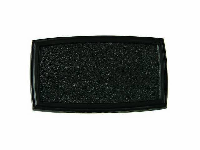 Stanchion, Radio Antenna, Black, Molded Plastic, Original Ford Tooling, Oe Style Repro, Eobz-18919-A ** Radio Delete **