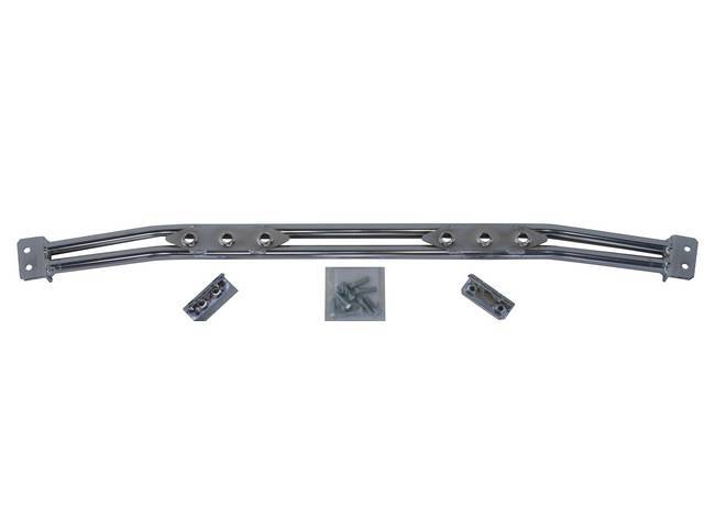 Strut Brace, Rear Shock Tower, Chrome, Repro, This
