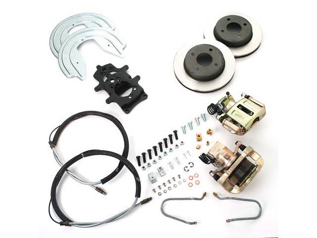 SSBC USA Rear Disc Brake Conversion Kit 79-86 (STD Rotors/STD Calipers)