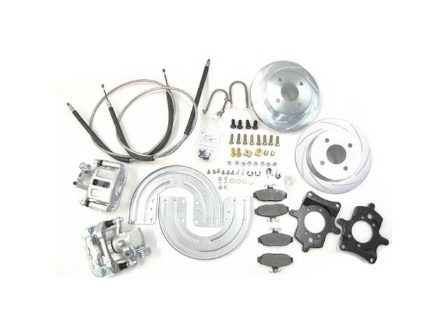 SSBC USA Rear Disc Brake Conversion Kit 79-86 (Upgrade Rotors/STD Calipers)