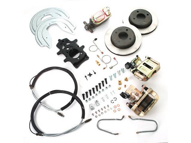 SSBC USA Rear Disc Brake Conversion Kit 87-92 (STD Rotors/STD Calipers)