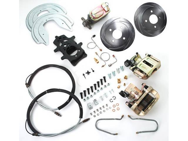 SSBC USA Rear Disc Brake Conversion Kit 87-92 (Upgrade Rotors/STD Calipers)