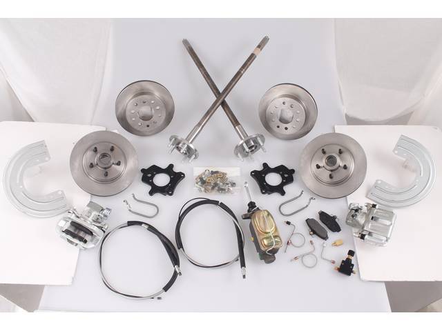 SSBC USA 5 Lug 4 Wheel Disc Brake Conversion Kit 87-92 (STD Rotors/STD Calipers)