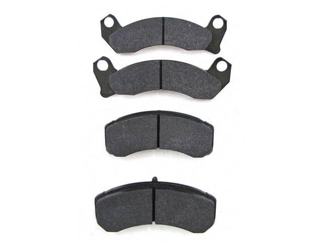 Pad Set, Front Disc, Hawk Performance, Hp Plus Compound, Designed For Track Use Only, Repro