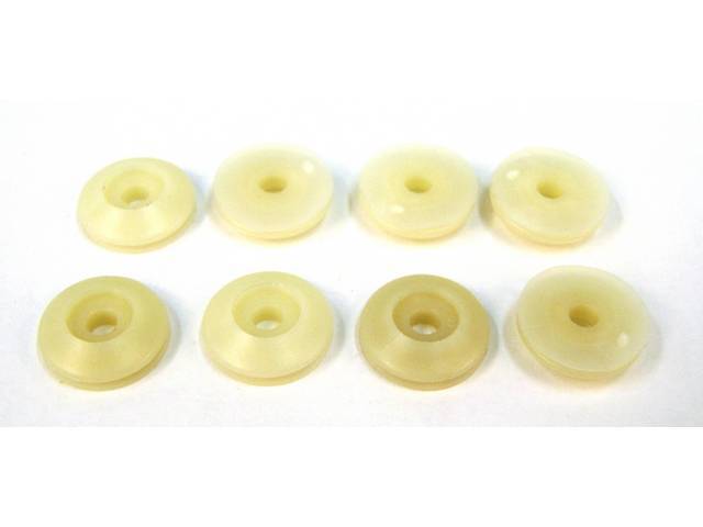 Mounting Kit, Door Belt Outer Molding, Incl (8) Clips, Does Both Sides These Kit Features The Correct Round Style For 1988 Thru 1993 Versions