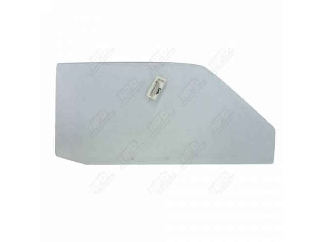 CARLITE Original Passenger Side Clear Door Glass for (79-82) NAGS D5865