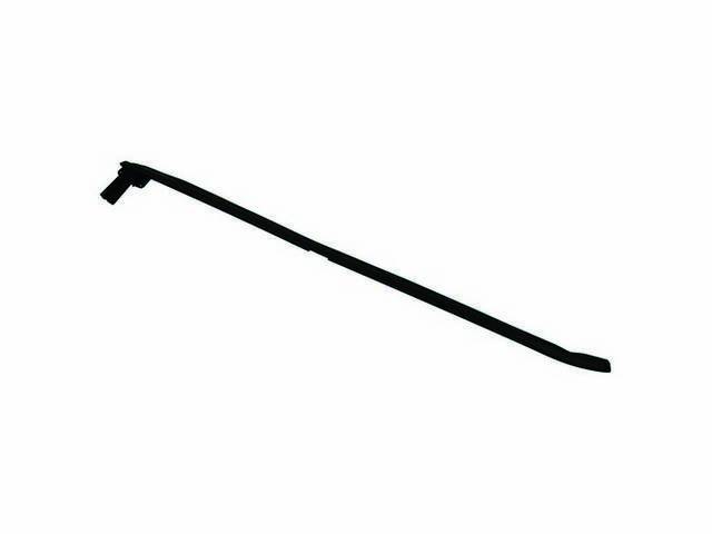Weatherstrip, Front Door At Belt, Outside, Rh, Original,