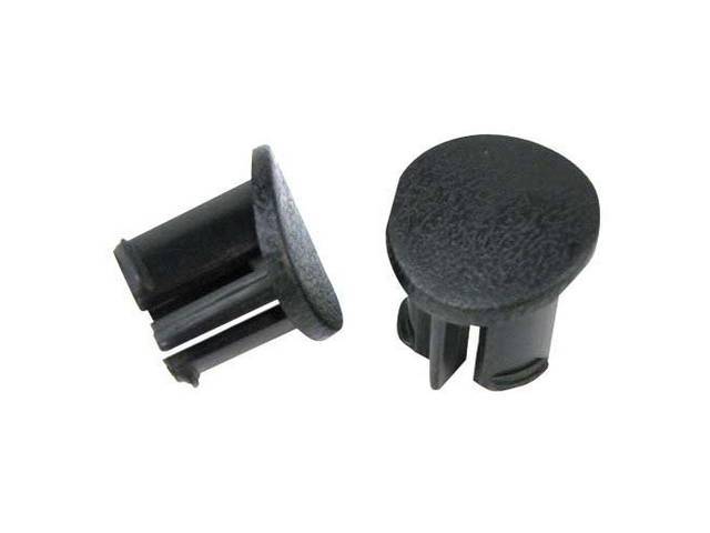 Plug, Door Arm Rest, Black, Pair, Lh, Paint To Match, Completes One Door, Repro