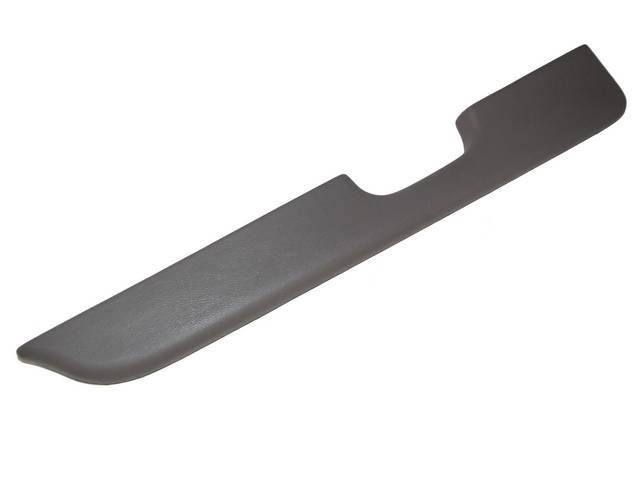 Armrest Pad, Lh, Molded, Titanium / Light Gray, Repro, This Is The Best Color Match For The 90-92 Years, Can Be Used As A Replacement On Other Years, Best Available Color For Dyeing