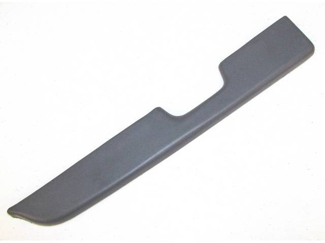 Armrest Pad, Lh, Molded, Smoke Gray / Dark Gray, Repro, This Is The Best Color Match For The 87-89 And 93 Years, Can Be Used As A Replacement On Other Years