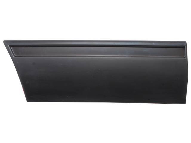 Molding, Quarter Panel, Front, Paint To Match, Incl Peel And Stick Adhesive Like Originals, Repro