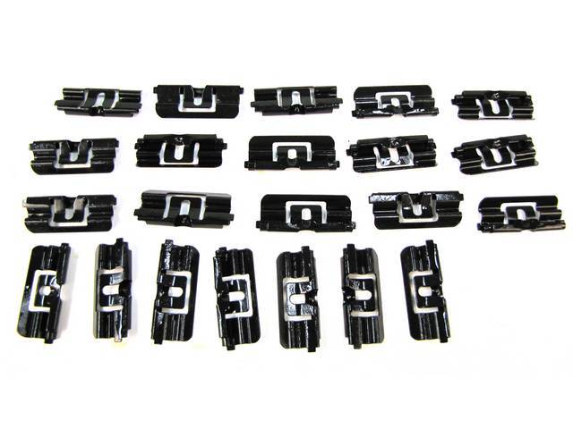 Complete Rear Window Molding Clip Kit For Hatchback Models