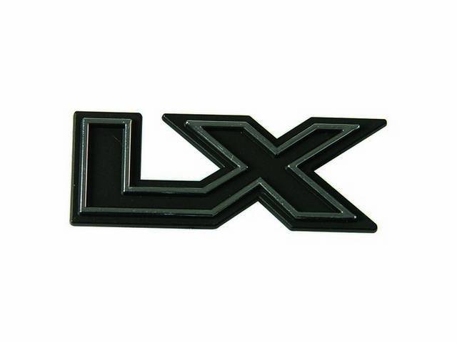 OE Style LX Rear Deck Lid Emblem for (84-93)
