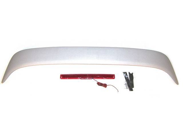 Spoiler, Trunk Lid, W/ Rear Lamp Assy, Incl Attaching Hardware, Repro F2zz-7644210-A