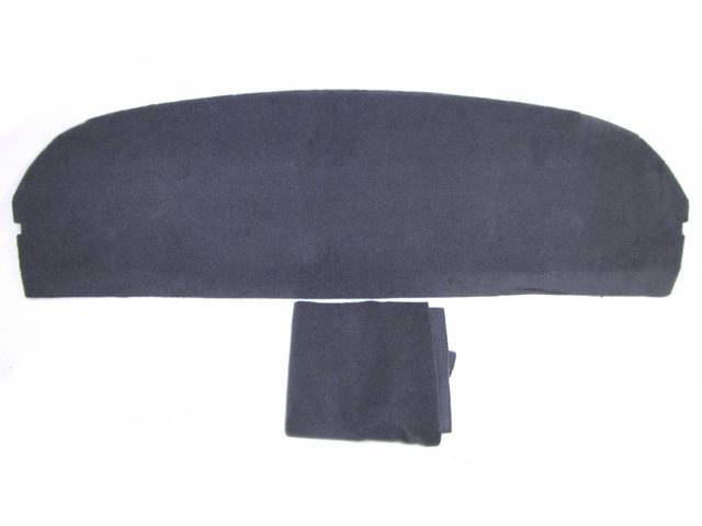 Trim Panel, Package Tray, Smoke, W/ Cloth, W/ Interior Trim Id Codes *G*, E7zz-6646668-A7p