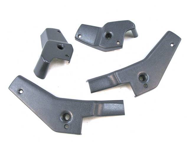 Plate Set, Striker, Charcoal Gray, Repro, Set Of 4, Does Both Rh And Lh Sides, Dyeable, These Are The Best Reproductions Available On The Market