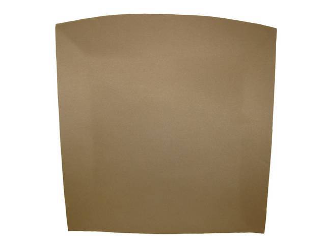 Headliner Assy, Roof, Cloth, Sand Beige, W/ Dome Light 23 3/4 Inch From Front And W/ Map Light, Incl Pre Installed Abs Backing Board,Repro
